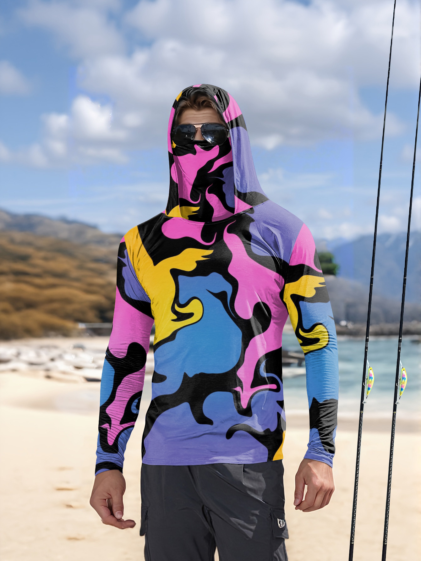 Hunting & Outdoor Supplies Vanderbijlpark - Felpa con cappuccio da pesca da