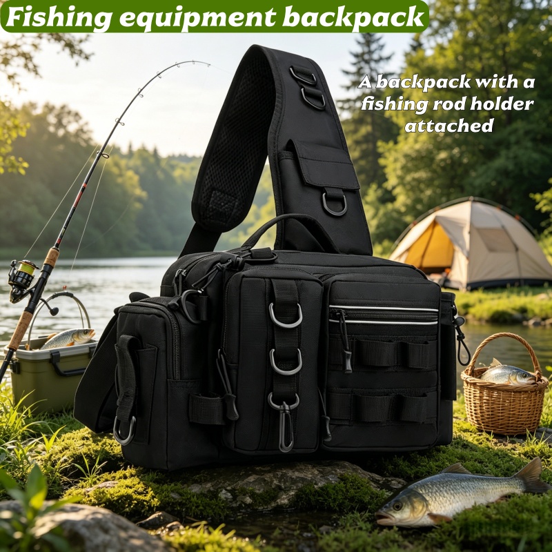 Outdoor Hunting Place - Borsa da Pesca per Esterni, con