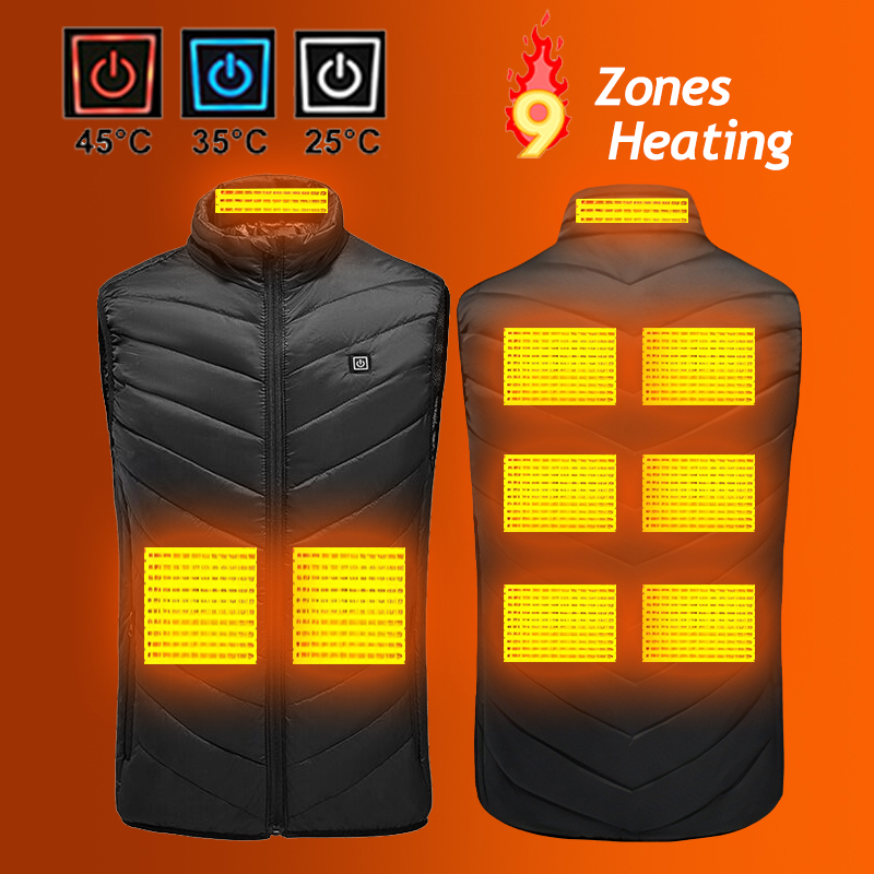 Outdoor Hunting Place - X-TIGER Giacca invernale riscaldata a 9
