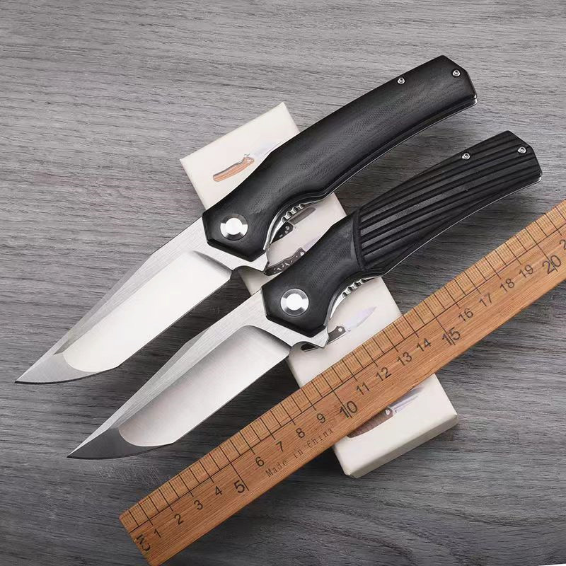 Hunting Camp Outdoor Kitchen - Free Wolf FW04 D2 Blade G10
