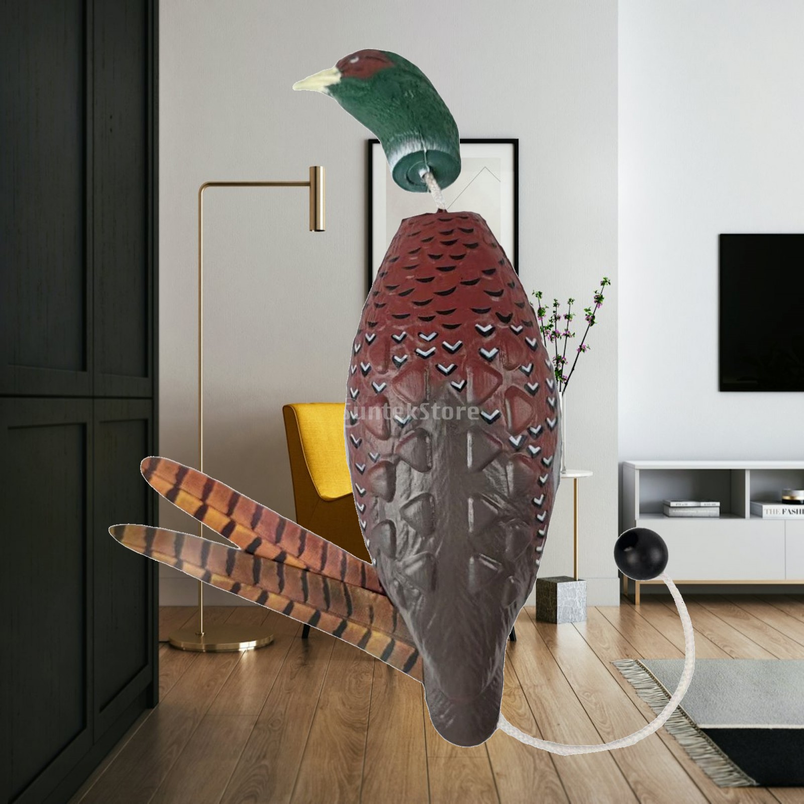 Hunting Dog Outdoor - Accessorio da esterno realistico a forma