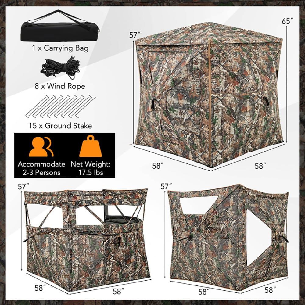 Hunting & Outdoor Supplies Vanderbijlpark - Capanno da Caccia Smontabile 5-in-1, per