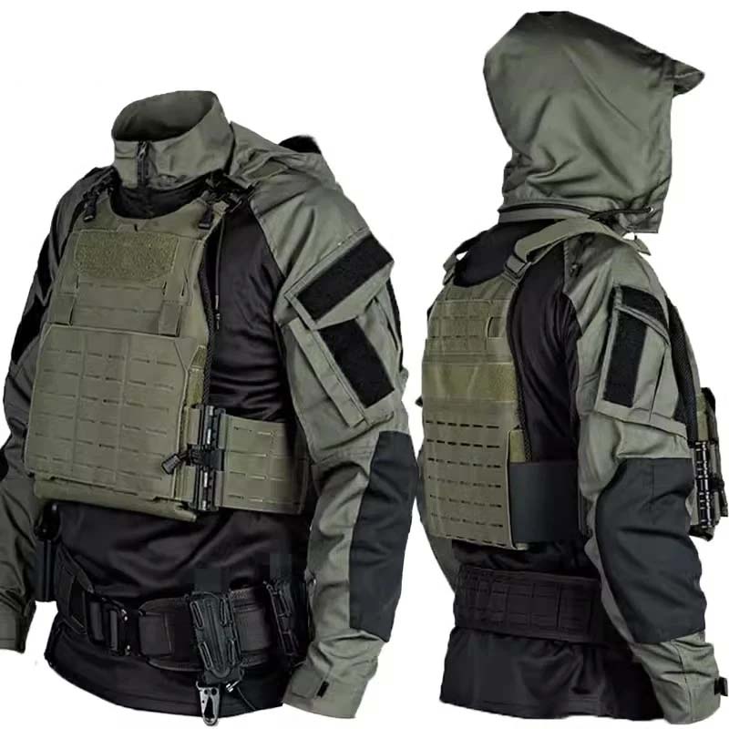 Hunting Outdoor Pants - Set Camicia e Pantaloni Tattici CP