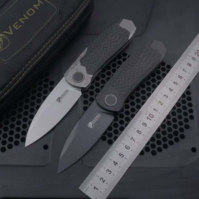 Hunting Camp Outdoor Kitchen - VENOM Nuovo Coltello Weimang in Acciaio