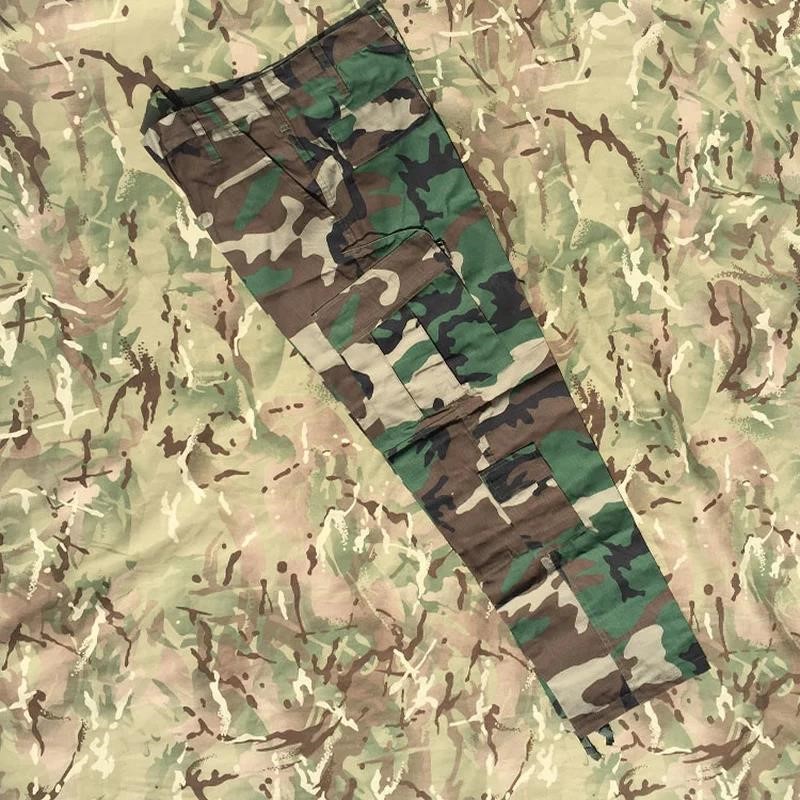 Hunting Outdoor Pants - Pantaloni Tattici da Esterno Mimetici Woodland