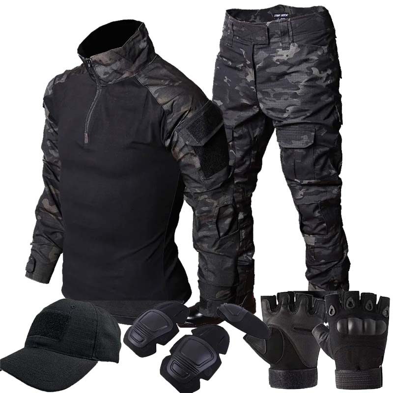 Hunting Outdoor Pants - RU Camo Uniforme tattica Abiti da