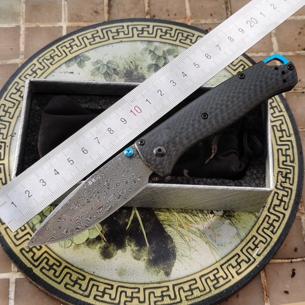Acciaio laminato Damasco 535 T - Best Hunting Outdoor Knife recensione e prezzo