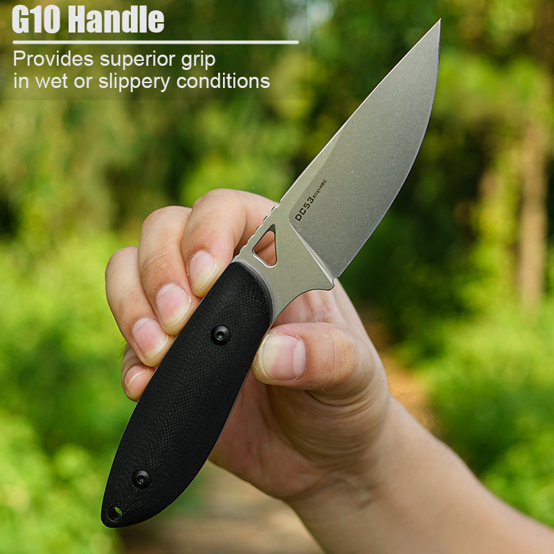 Coltello fisso in acciaio DC53 - Hunting Camp Outdoor Kitchen recensione e prezzo