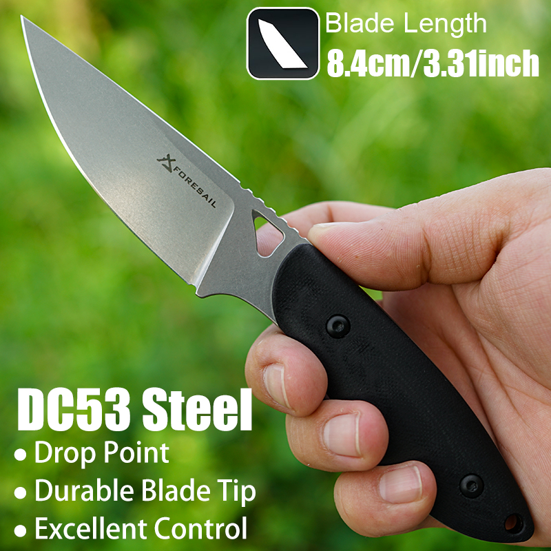 Coltello fisso in acciaio DC53 - Hunting Camp Outdoor Kitchen recensione e prezzo