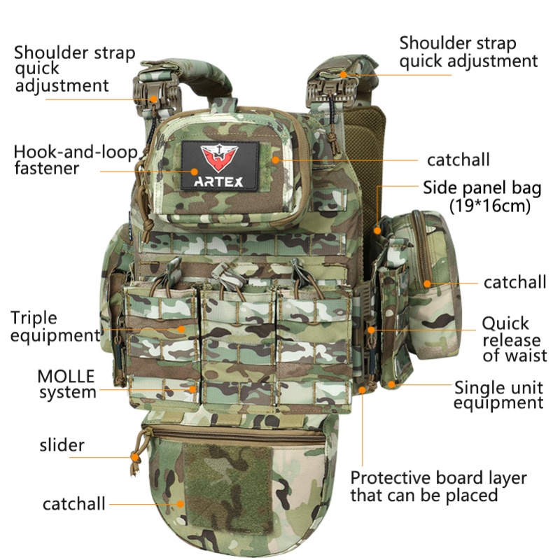 Gilet tattico 6094 Gilet da tr - Hunting Outdoor Gear recensione e prezzo