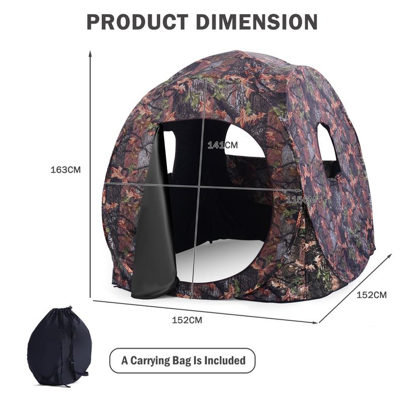 Tenda da Caccia Pop-Up per 3 P - Hunting & Outdoor Supplies Vanderbijlpark recensione e prezzo