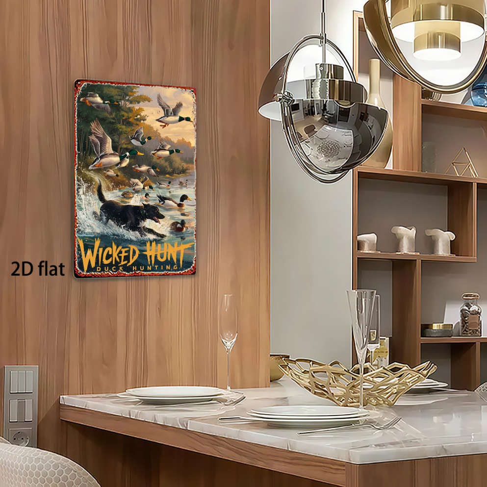 Decorazione da parete in metal - Wildman Hunting & Outdoor Price List recensione e prezzo