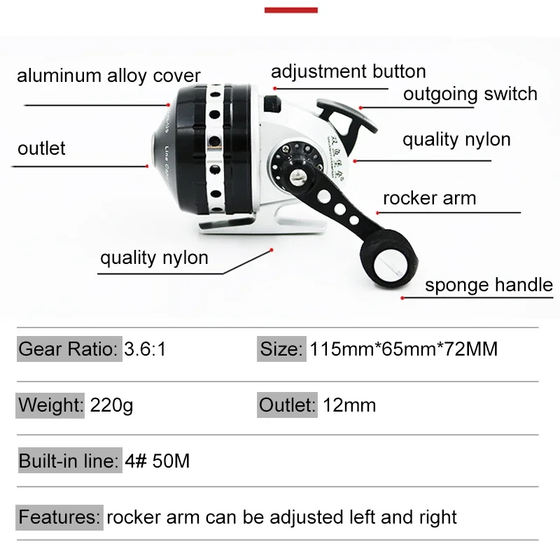 Mulinello chiuso BL30 Pesca 4  - Hunting Outdoor Gear recensione e prezzo